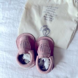 Baby Moccasins in Pink